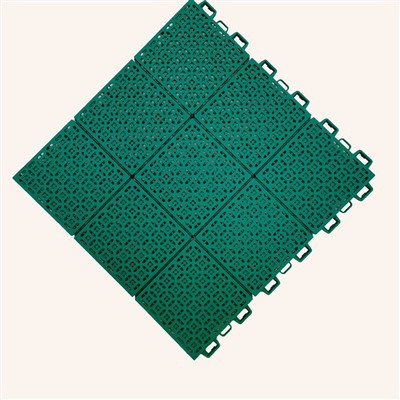 Piso de cancha de Pickleball entrelazado